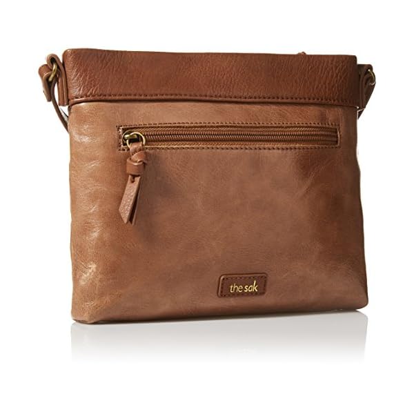 The Sak Womens Sanibel Leather Mini CrossBody Bag Pretty Boots and Shoes