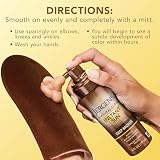 Jergens Natural Glow Instant Sun Tanning Mousse Deep Bronze 6 oz Body view 11