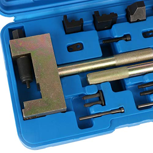 BELEY Diesel Engine Timing Tools Timing Chains Separating and Riveting Locking Tool Kit for Mercedes Benz W203 W212