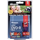 Memorex 4X Double-sided Write-once Mini DVD-R Blister Pack (Discontinued by Manufacturer)