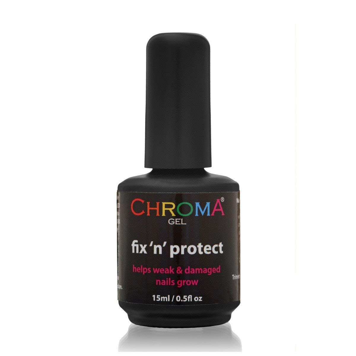 Chroma Gel Fix'n'Protect - Nail Repair Treatment - creates a strong barrier to protect and encourage strong nail growth. : Beauty