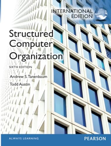 Computer Organization and Architecture, Global Edition: Stallings