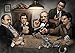 Get Down Art "Gangsters Playing Poker" Poster By Big Chris, 24 x 36 Inches (BC103)