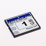 FengShengDa 1GB Compact Flash Memory Card Speed Up To 50MB/s, Frustration-Free Packaging- SDCFHS-1G-AFFP (1G)