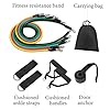 Johiux-11-Pack-Resistance-Bands-Set-Portable-Home-Gym-Accessories-Including-5-Stackable-Exercise-Bands-with-Handles-Perfect-for-Resistance-Training-Physical-Therapy-Home-Workout-Yoga-Pilates Johiux 11 Pack Resistance Bands Set, Portable Home Gym Accessories Including 5 Stackable Exercise Bands with Handles Perfect for Resistance Training, Physical Therapy, Home Workout, Yoga, Pilates