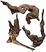 PIVBY Natural Aquarium Driftwood Assorted Branches Reptile Ornament for Fish Tank Decoration Pack of 3thumb 1