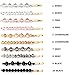 Hair Clips Wenida 10 Pieces Fashion Crystal Metal Hair Pins Barrettes Bobby Pins Decorative Hair Styling for Women Girls