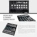 Photo Savings Mackie Mix Series Mix8 8-Channel Compact Mixer and Basic Bundle with Cables + Fibertique Cleaning Cloth