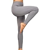 RIHOAS Yoga Pants with Pockets for Women High Waist Tummy Control Lifting 7/8 Length Workout Leggings Gym Running Fitness