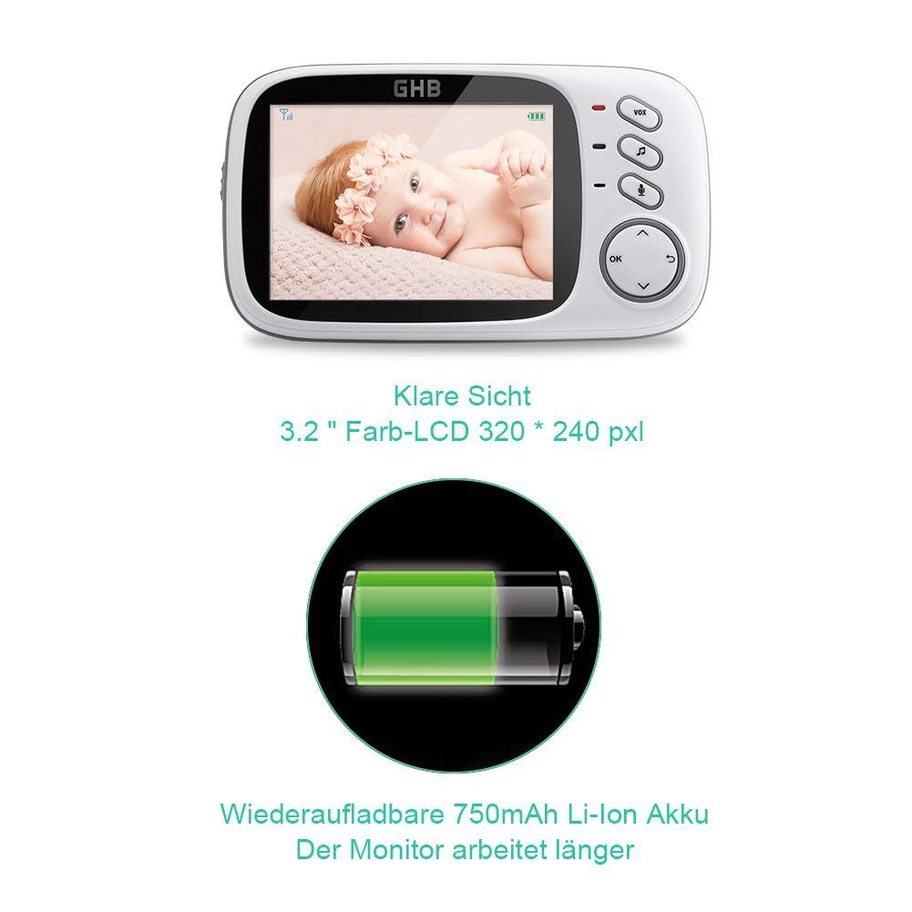 ghb babyphone smart baby monitor