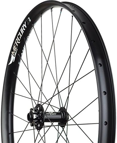 Mercury Wheels X3 27.5 Plus Boost Wheelset Black, 15x110/12x148, HG