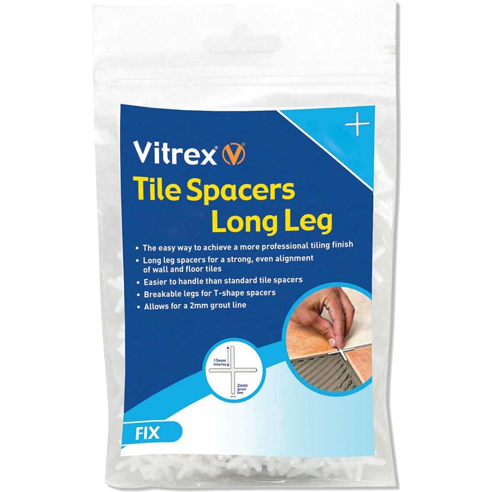 Long Leg Spacer 2mm (Pack 2000)
