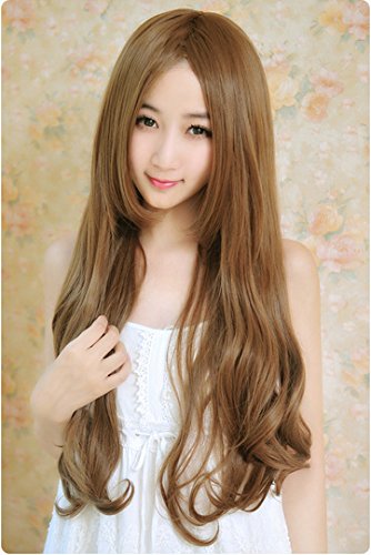 Buy Ritzkart Girls New Fashion Wavy Curly Centre Part Style Golden