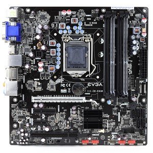 EVGA H55V Intel H55 Express Socket 1156 micro-ATX Motherboard w/HDMI, DVI, VGA, Audio, eSATA & Gigabit LAN