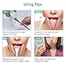 Tongue Scraper Cleaner, 5Pcs Stainless Steel Metal Tongue Scrapers Brush Oral Care Kit with Carrying Case, Reusable Tongue Scraping Cleaners for Adults and Kids Eliminate Bad Breath