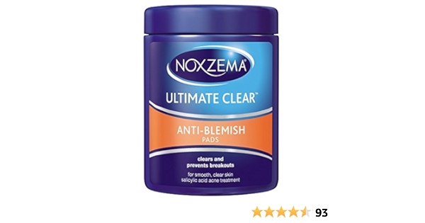 noxzema pads ingredients