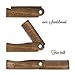 Hair & Beard Comb + Brush + Scissors - Set - for Men, Sandal Wood Comb, 100% Boar Bristle Brush, Best for Grooming Facial and Head Hair, use with Balm, Oil and Wax, Packaged in Premium Giftbox