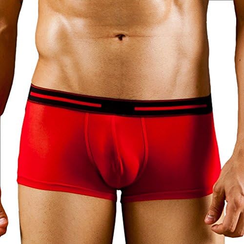 Jiatai Men's elasticity gauze transparent Boxer Briefs