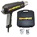 Steinel SV 803 K Heat Gun Kit - Includes Case and 1400 W heat gun with Variable Temperature Control, 3 Stage Air Control, Soft Grip Handle, Lightweight Ergonomic Design and Removable Stand, 34104