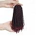 Nubian twist hair ombre color crochet braids fluffy twist hair extensions 3 packs/lot (8 inch) (TBug)