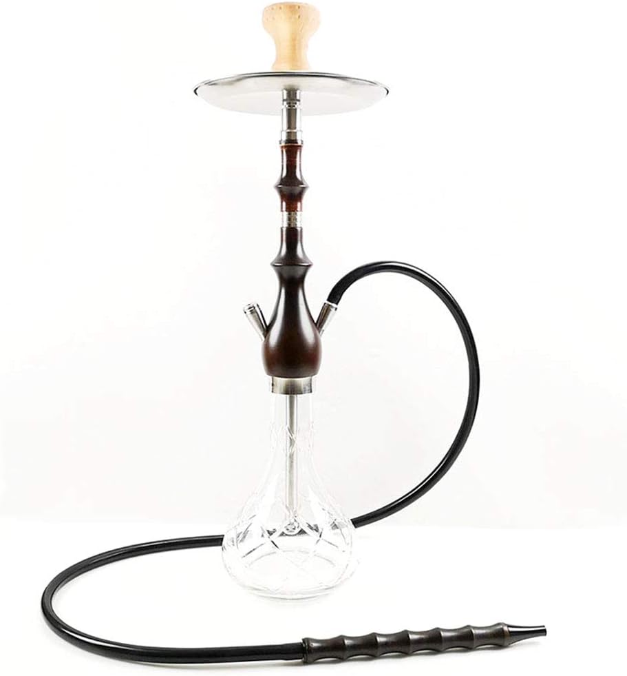 FFLOWER Hookah Set, Creative Portable Hookah Set with Glass Base Smoking Accessories for Club Bar Party