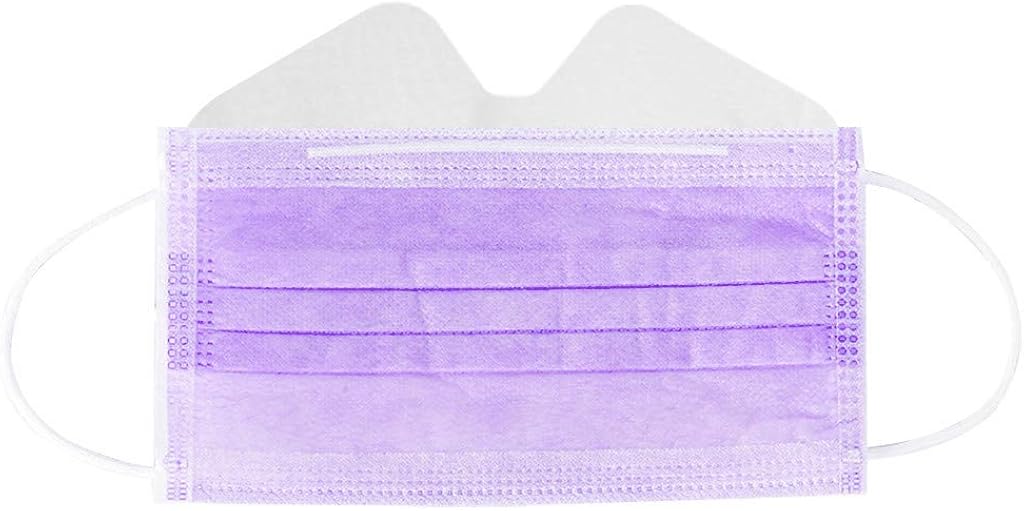 JSPOYOU 50PC Anti-fog Disposable Face 3-Ply Disposable Face at  Women’s Clothing store