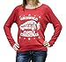 Christmas Vacation Griswold Family Hacci Juniors Fashion Sweater