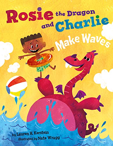 Rosie the Dragon and Charlie Make Waves (Best Way Frame Pool)