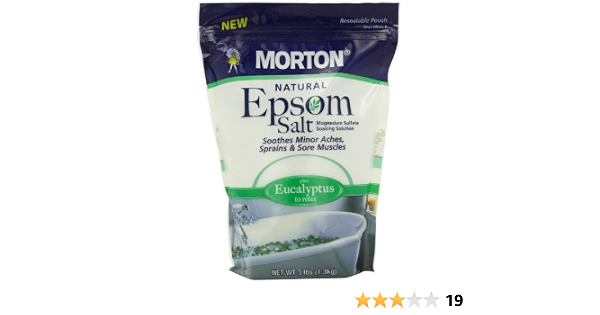Morton Natural epsom salt Plus Eucalyptus (024600064088)