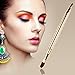 Jocestyle Double-headed Retractable Makeup Blush Lip Brush and Eyeshadow Brush Foundation Brush