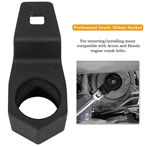 Yoursme 50mm Crankshaft Crank Pulley Wrench Holder Tool Removal Holding