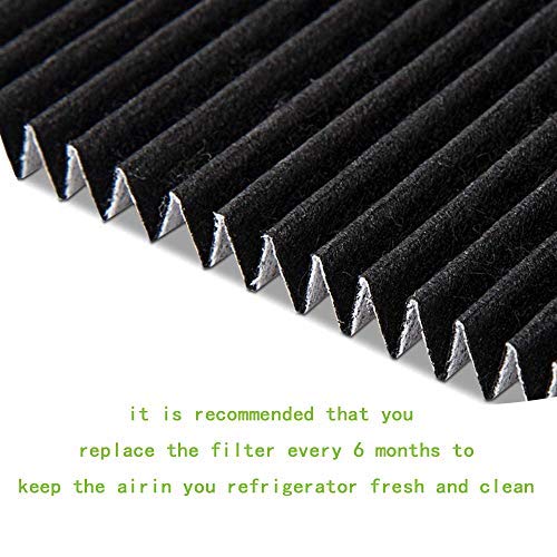 Carbon Activated Refrigerator Air Filter Replacement Compatible with