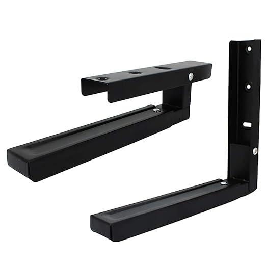 YFSS Plegables Soporte para microondas,Ajustable de Pared ...