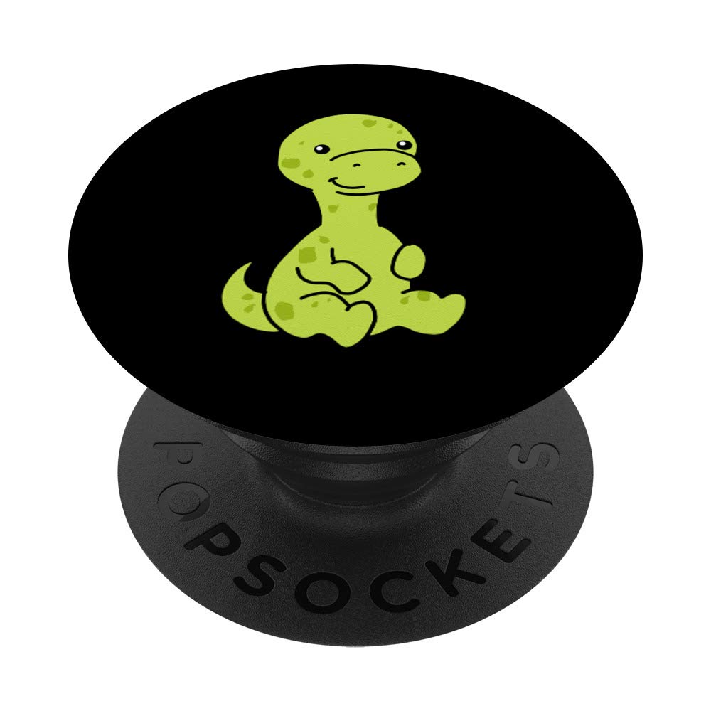Dinosaur Gift Kids Dino Gifts Boys Girls Brachiosaurus PopSockets PopGrip: Swappable Grip for Phones & Tablets