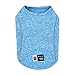 KYEESE Dog Shirt Soft Breathable Dog T-Shirt with Reflective Strip Safety for Night Walking Tank Top Vest Lightweight Cat Shirts
