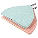 2-Pack Food Cover - Portable Thermal Pop-Up Food Cover, Collapsible Food Tent, Blue, Pink, 15 x 7 x 15 Inches