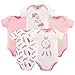 Hudson Baby 5-Pack Hanging Bodysuit, Dream Catcher, 3-6 Months