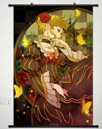 Home Decor Anime Umineko no Naku Koro ni Beatrice Wall Scroll Poster Fabric Painting Japanese Cosplay 23.6 X 35.4 Inches -108