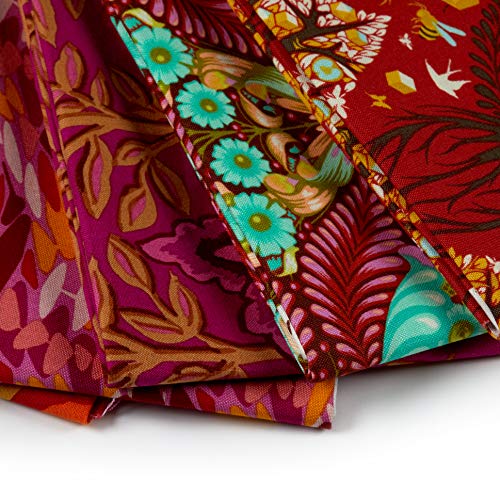 FreeSpirit Fabrics 50 Piece Designer Fat Quarter Fabric, Multicolor