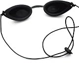 RongLeDAI Black Safety Goggles for Sunbed Tanning IPL Eye Protection Portable view 4