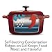 Tramontina Round Dutch Oven Enameled Cast-Iron 6.5 Qt (Red) 80131/621DS