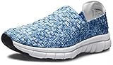 Makani Unisex Ultra Lightweight Multicolor Woven Sneaker Slip-on Shoe V471 / V472 / V473 / V474