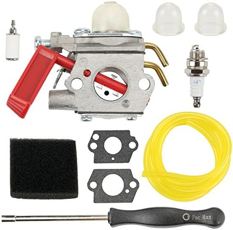 Buckbock 984534001 Carburetor with Adjusting Tool for Homelite UT20749 UT20758 UT20769 UT20785 UT20778 UT20750 UP04742 UP04742A B25C B25S BC2500R D725CD D725CDE D825SB D825SD String Trimmer