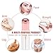 Flawless Hair Remover Replacement Heads 6 Count Replacing Blades with Cleaning Brush,Good Finishing and Well Touch for Lip,Chin,Cheeks and Sideburns As Seen On TV 18K Gold-Plated