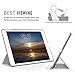 MoKo Case Fit iPad Air - Slim Lightweight Smart Shell Stand Cover with Translucent Frosted Back Protector Fit Apple iPad Air 9.7