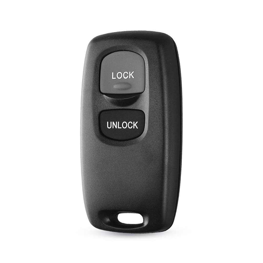 New Replacement 2 Buttons Car Remote Key Shell Keyless Entry For 2 3 6 323 626 Fob Control Key Case Cover
