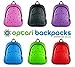 Optari Blue Waterproor Backpack with Inside Net Pockets - 13