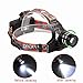 Zoomable Headlamp with Rechargeable Batteries,Waterproof Ultra-Bright 1200 Lumens Headlight Led for Hiking Camping Riding Fishing Hunting