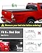 MaxMate Soft Tri-fold Truck Bed Tonneau Cover Compatible with 2005-2015 Toyota Tacoma | 6' (74