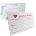 My Identity Doctor - 1 MyIDCard Medical Alert ID Thick 400lb Card Stock